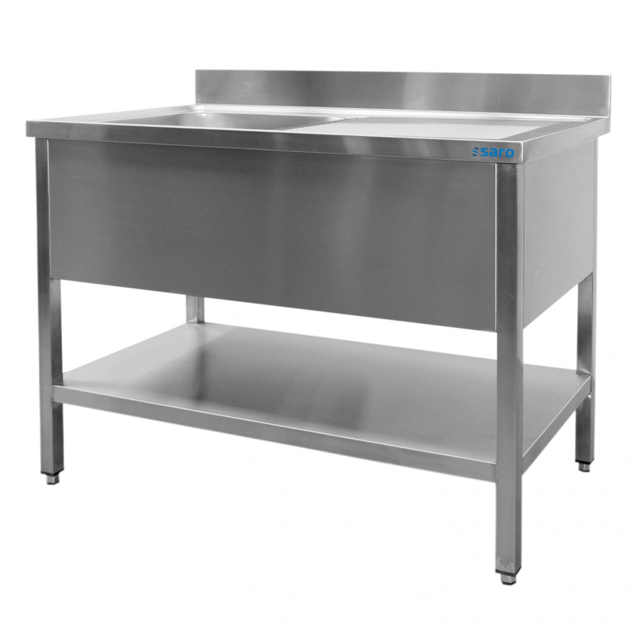 Spültisch 1 Becken, links - B 1000 x T 600 mm